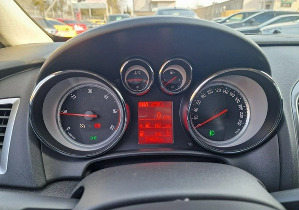 Opel Astra cena 27990 przebieg: 229833, rok produkcji 2014 z Tarnowskie Góry małe 596